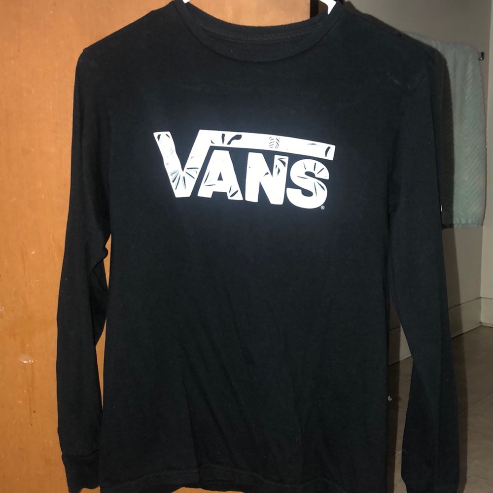 Vans Logo Long Sleeved Tee